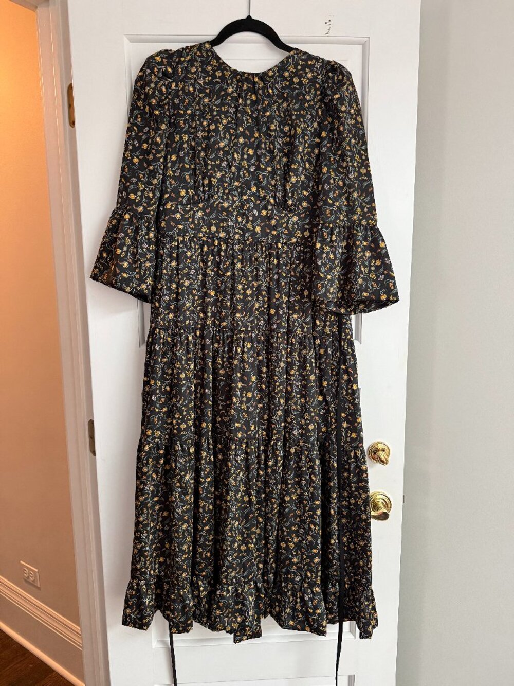 Ceffin Cordelia Floral Print Maxi Dress